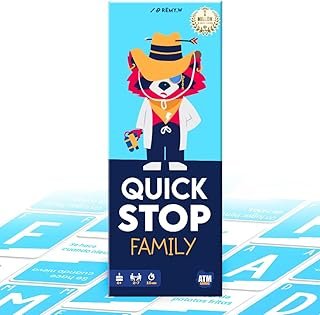 ATM Gaming Quickstop Family: juego de mesa para todas las edades