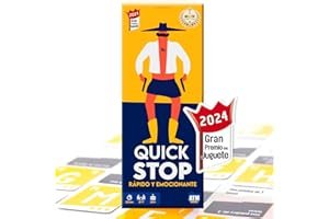 QuickStop, juego de mesa dinámico para familia y amigos