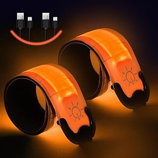 Opiniones sobre flintronic 2pcs Rechargeable LED Armband para deporte nocturno